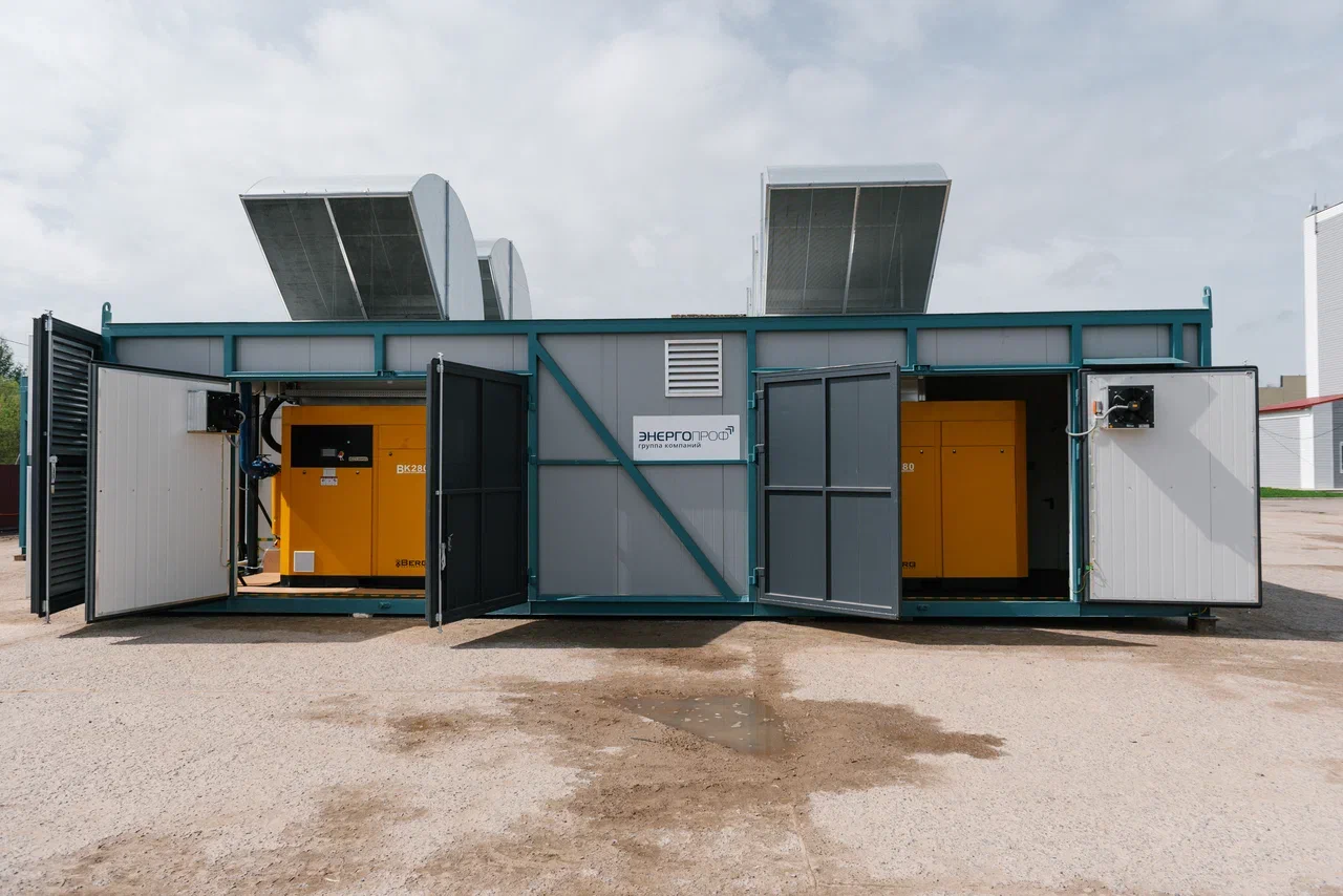 Поставка модульной компрессорной станции ЭнергоПроф Energa-9