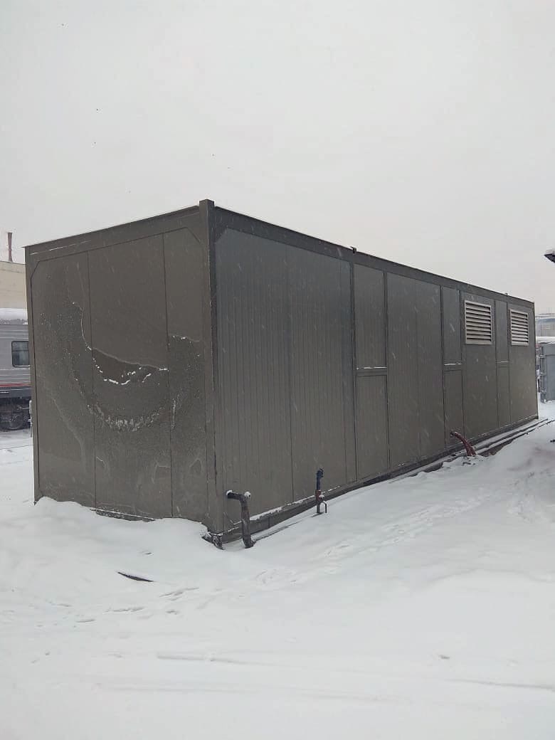 Модульная компрессорная станция для Енисейского вагонного депо в Красноярске